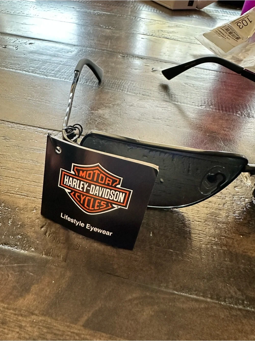 NWT Harley-Davidson Black Smoke Sunglasses HD006655/S 0X1